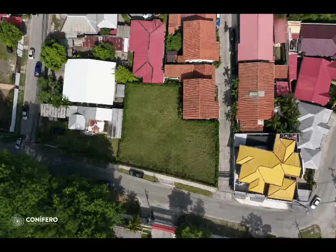 Vista aérea de referencia de la propiedad y su entorno